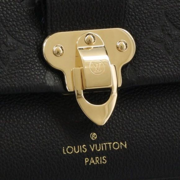 Louis Vuitton Emplant Vavin Black Noir Monogram Empreinte Leather Shoulder Bag - Picture 8 of 8